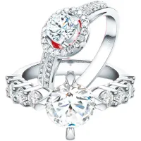 钻戒高价评估回收钻石戒指/收钻石首饰 回收二手一克拉dr钻戒