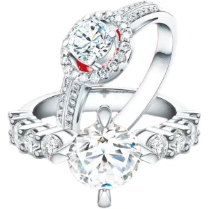 钻戒高价评估回收钻石戒指/收钻石首饰 回收二手一克拉dr钻戒